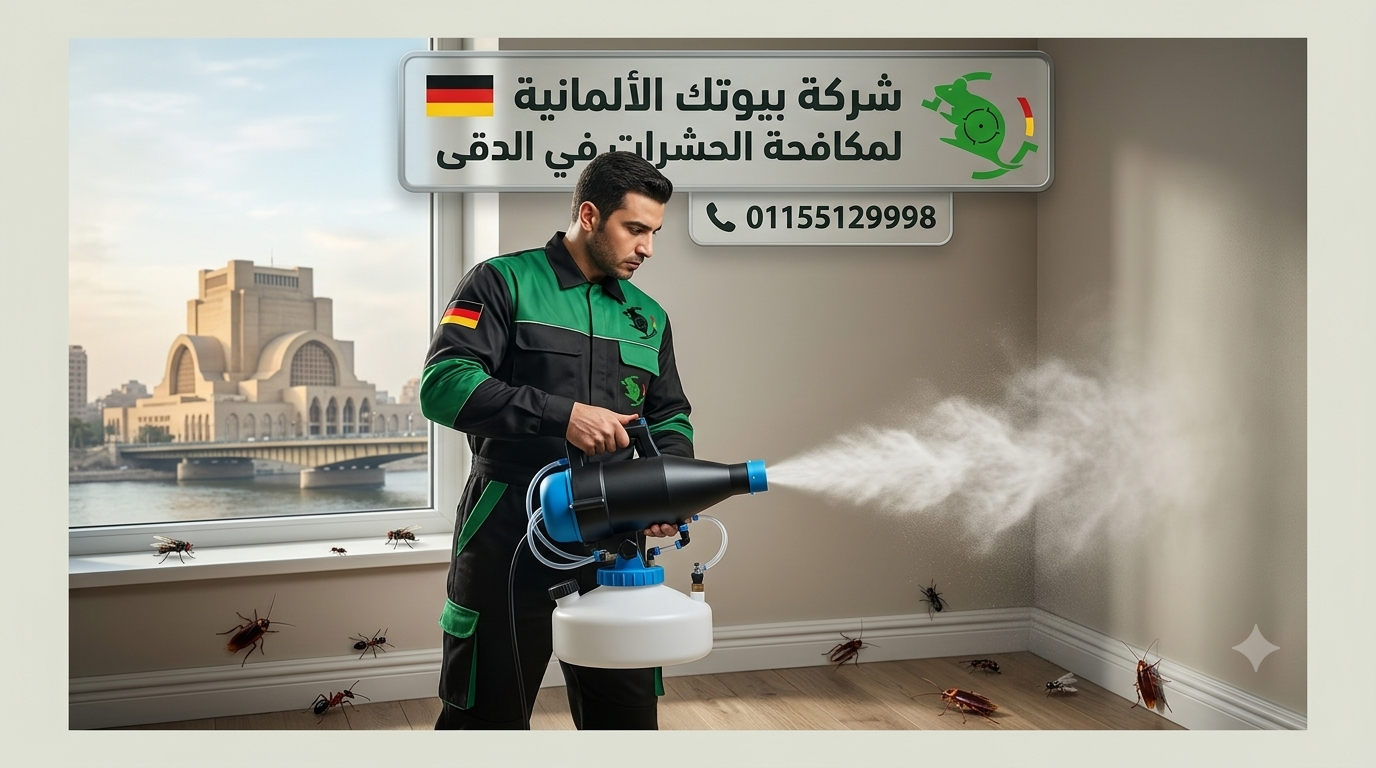 مكافحة حشرات في شوارع الدقي