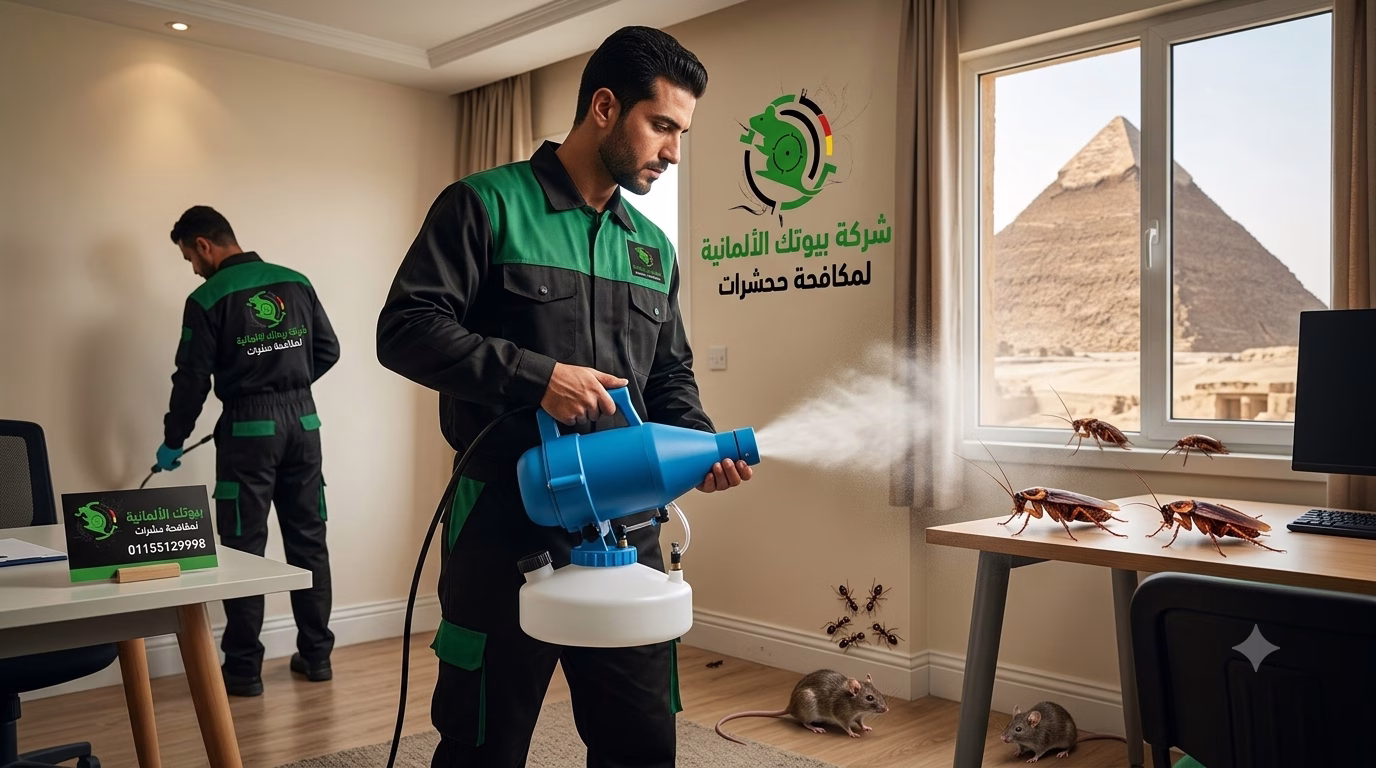مكافحة الصراصير في بوابة مينا
