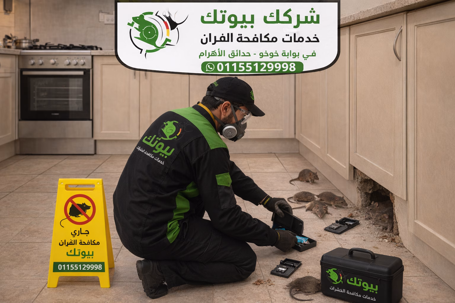 مكافحة الفئران بوابة خوفو