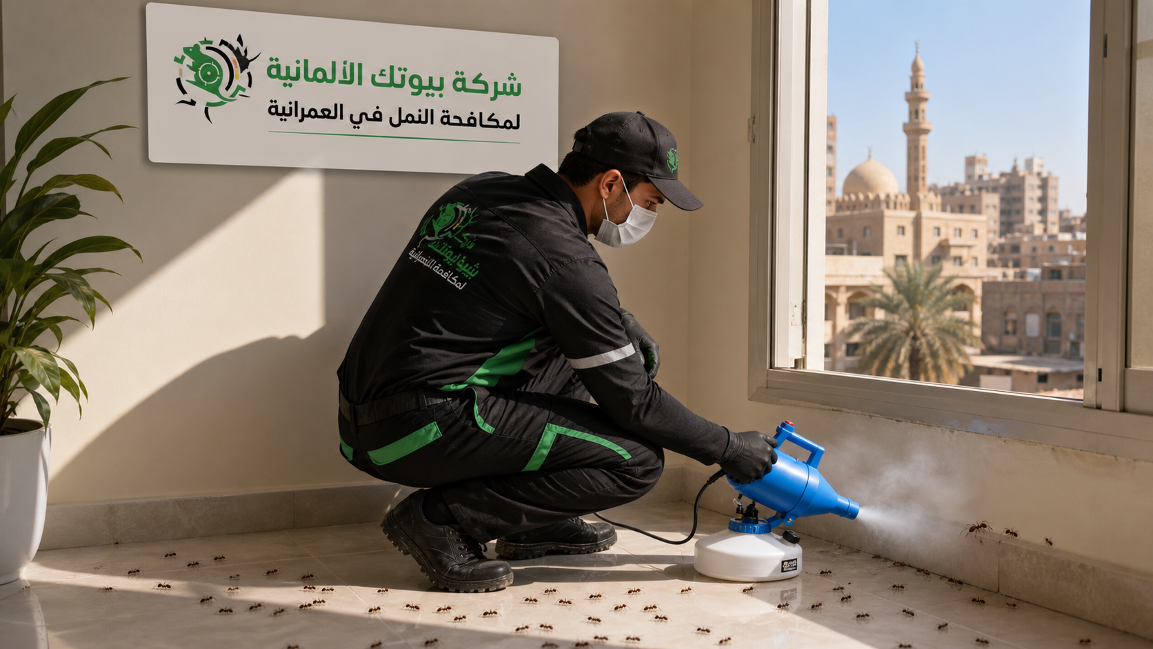 مكافحة النمل في العمرانية