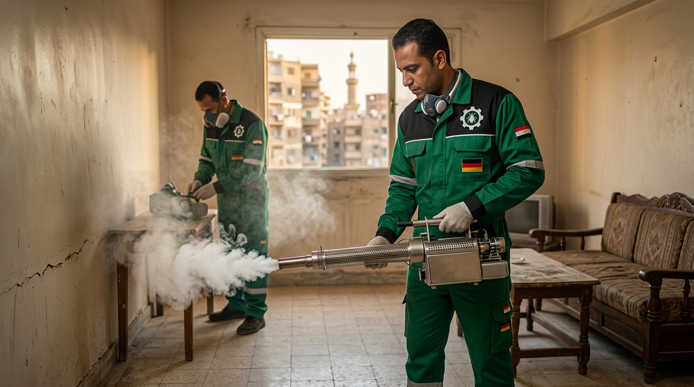 خطورة الحشرات على الصحة في بوابة خفرع